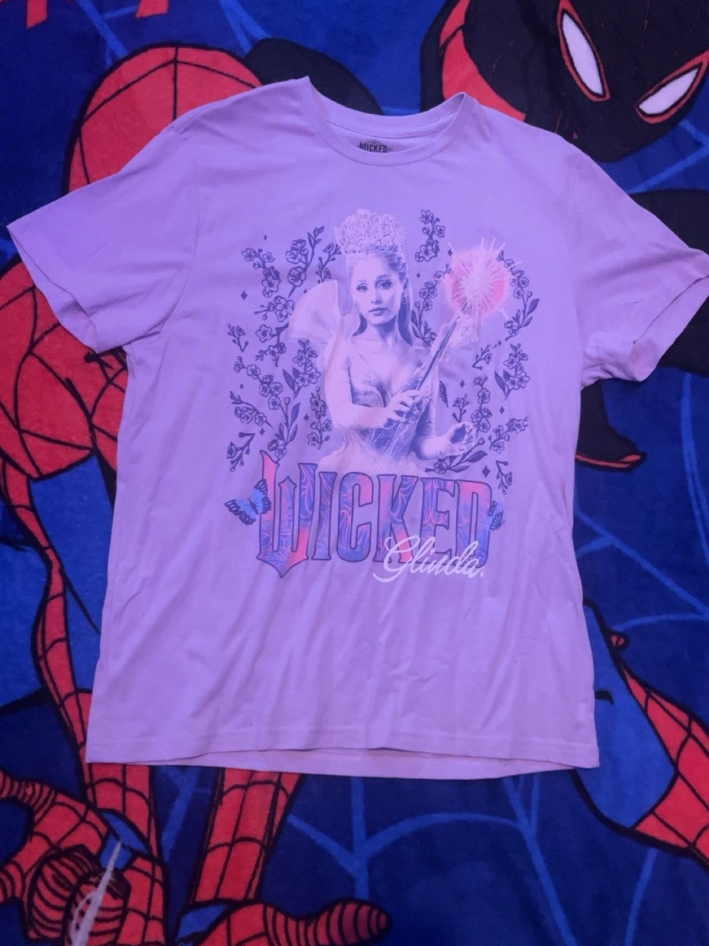 Wicked Glinda Graphic Tee - Light Purple